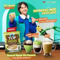 Gambar TOP Coffee Kopi Instan Avocado 20g isi 9pcs x3 dari Wings Indonesia Kab. Bekasi 3 Tokopedia