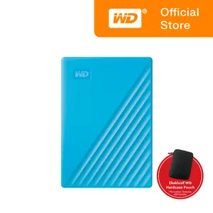 WD My Passport 1TB Biru - HD HDD Hardisk Eksternal External 2.5"