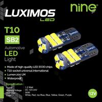 Gambar LUXIMOS LED T10 SENJA SEIN PLAT SUPER TERANG 3030 CSP 15 TITIK LED - Putih dari Lestari Motor 2 Kota Administrasi Jakarta Barat 1 Tokopedia