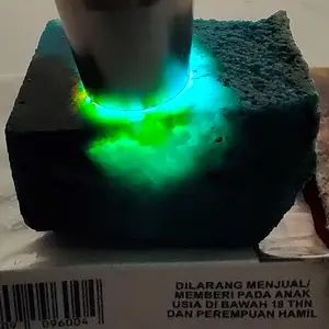 BATU BACAN DOKO dominan biru. batu dikirim sesuai foto.. kode102