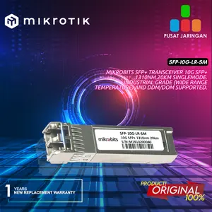 Mikrobits SFP+ Transceiver SFP-10G-LR-SM Mikrotik Router