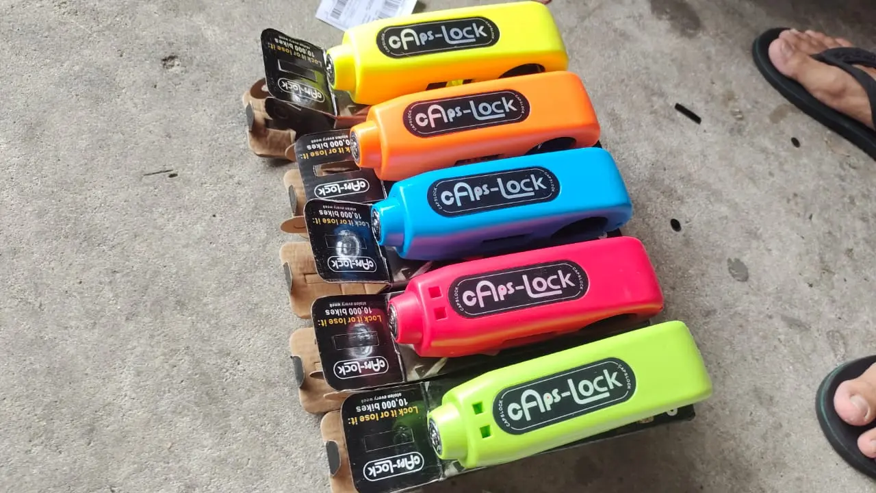 Griplock capslock Kunci Gembok Pengaman Anti Maling Stang Motor Murah