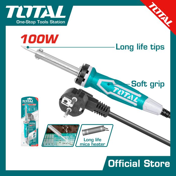 Gambar TOTAL 100W Besi solder listrik/Electric soldering iron TET10006 dari Totaltoolsmakassar Kota Makassar Tokopedia