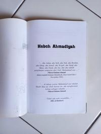 Gambar Buku Heboh Ahmadiyah Penulis A. Yogaswara dari Toko Buku Bekas Aksiku Kota Administrasi Jakarta Timur 2 Tokopedia