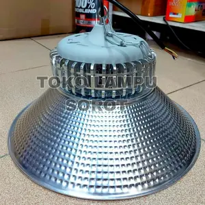 Lampu Gantung Gudang Highbay Industri 100 Watt Lampu Sorot 100w Pabrik