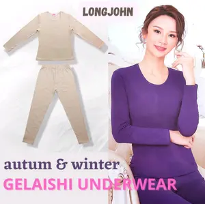 Long john wol korea wanita tebal hangat musim dingin