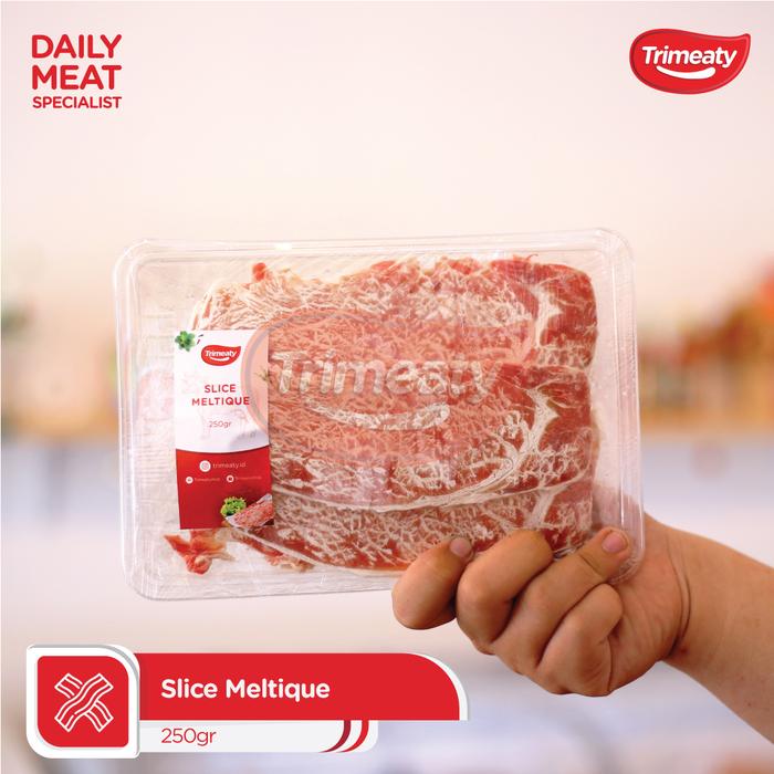 Gambar Daging Slice Meltique - 250 gram - 250 gram dari Trimeaty Meatshop Kab. Tangerang Tokopedia