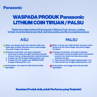 Gambar Panasonic Baterai Lithium Koin CR1216 5pc Battery Lithium Coin CR1216 - CR1216 5pc dari Panasonic Battery Indonesia Kota Administrasi Jakarta Barat 3 Tokopedia