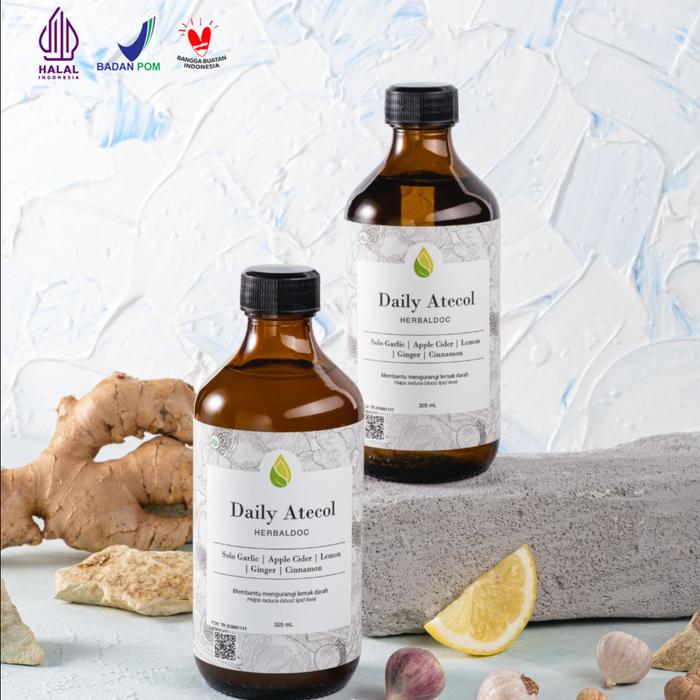 Gambar PROMO 2 DAILY ATECOL HERBALDOC Jus Herbal Bawang Putih Tunggal 0 Kalri dari HERBALDOC Kota Administrasi Jakarta Barat Tokopedia