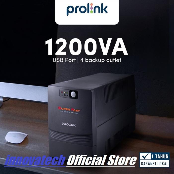 Promo UPS PROLINK PRO1201SFCU PRO1201 1200VA USB Software Cicil 0% 3x ...
