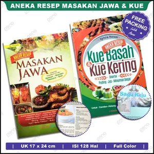 buku aneka resep masakan jawa, buku resep kue basah kue kering lengkap