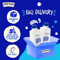 Gambar Hometown Fresh Milk Susu Segar 1L (ISI 2 BOTOL) - Twin Pack - JADETABEK dari GGF Mart Jakarta Pusat 4 Tokopedia