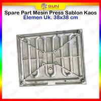 Gambar Elemen Mesin Press Sablon Kaos / Heating Pad T-Shirt Heat Press - BottomPlate3838 dari Sun Indonesia Kota Surabaya 2 Tokopedia