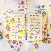 Gambar Diary of Momo Series Flake Deco Waterproof Stickers - Stiker Lucu Harga Satuan 1 Pcs dari ATK & Co Kota Bandung 3 Tokopedia