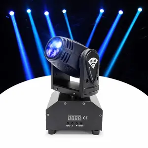 Lampu Sorot LED RGBW 10W Waterproof – Putar 540°, Mode DMX512, Efek Warna Dinamis untuk Indoor & Outdoor Event
