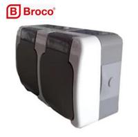 Gambar broco atlantic double socket outlet OUTDOOR 2252 dari CV. Sumber Cahaya Baru Kota Administrasi Jakarta Barat 3 Tokopedia