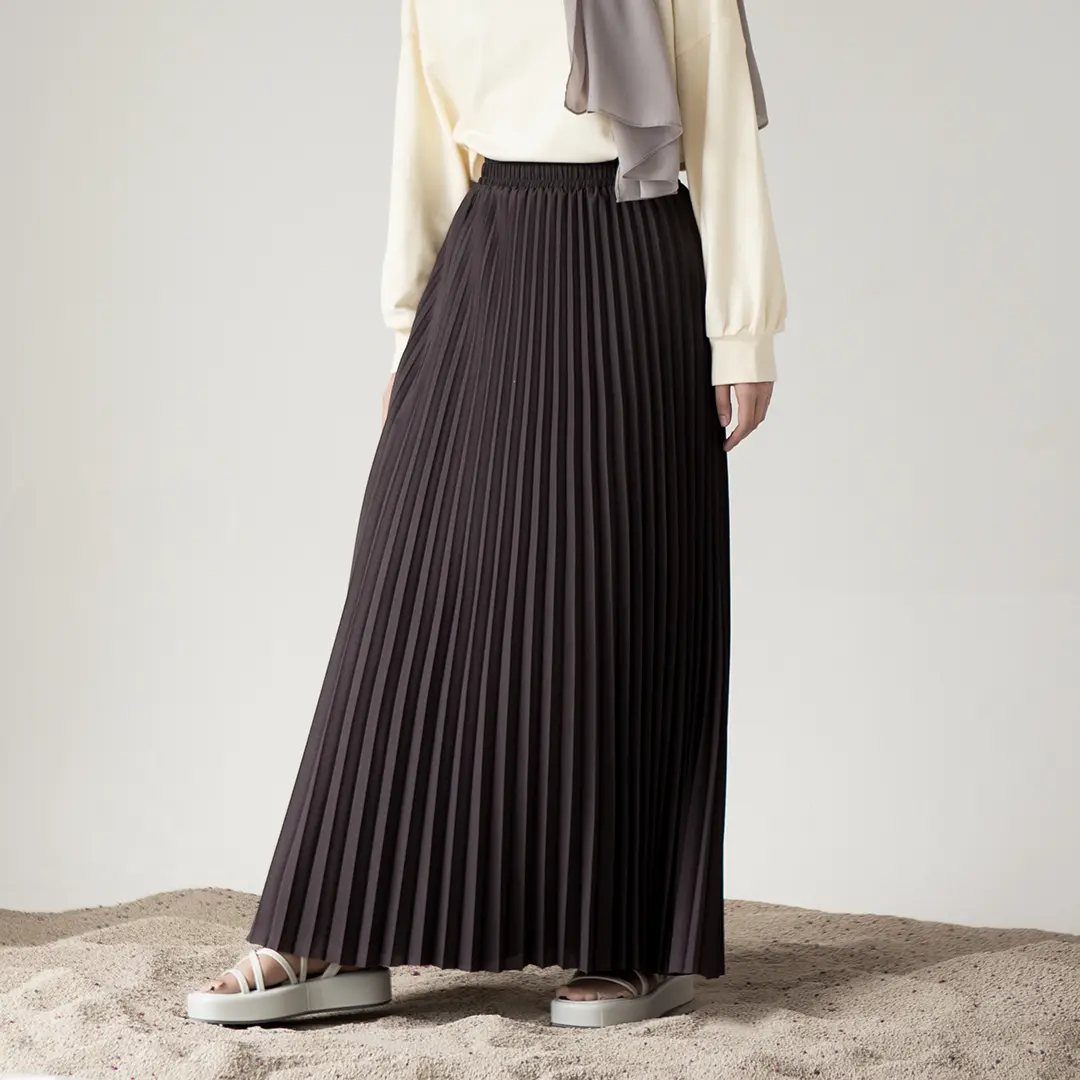 Reska Aska Label - Rok pleats dengan pinggang full karet