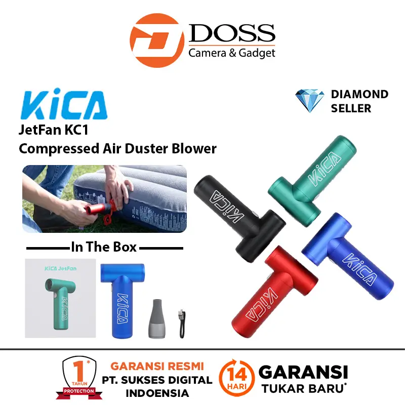 Kica JetFan KC1 Compressed Air Duster Blower