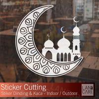 Gambar Sticker Cutting Ramadhan Dekorasi Stiker Kaca Dinding Idul Fitri Unik - Putih, S dari LANCARI Kota Administrasi Jakarta Pusat 1 Tokopedia