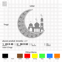 Gambar Sticker Cutting Ramadhan Dekorasi Stiker Kaca Dinding Idul Fitri Unik - Putih, S dari LANCARI Kota Administrasi Jakarta Pusat 3 Tokopedia