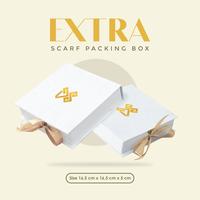 Gambar Dyah Suminar - Extra Packing Hardbox / Box Gift Pita Gold - BOX MUKENA dari DS Modest Kab. Bantul 3 Tokopedia