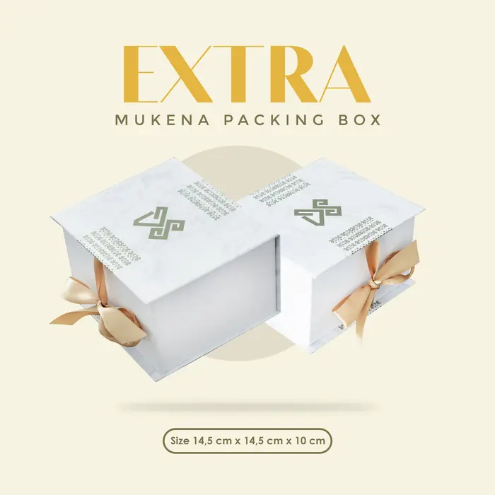 Gambar Dyah Suminar - Extra Packing Hardbox / Box Gift Pita Gold - BOX SCARF dari DS Modest Kab. Bantul 4 Tokopedia