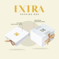 Gambar Dyah Suminar - Extra Packing Hardbox / Box Gift Pita Gold - BOX MUKENA dari DS Modest Kab. Bantul 1 Tokopedia