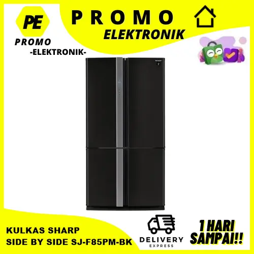 Gambar KULKAS 4 PINTU SHARP SJ-IF51PG-BK 472 L J-TECH INVERTER SJIF51PGBK - SJ-IF51PG-BK dari Kreasi Elektronik Kota Administrasi Jakarta Barat 5 Tokopedia