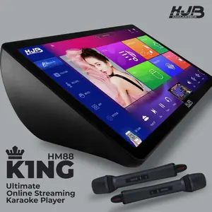 KJB KING K1NG Smart Touchscreen + Ampli Streaming Karaoke Player HM88