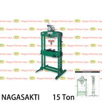 Gambar Nagasakti Hydraulic Press 15 Ton - Mesin Alat Press Hidrolik 15T dari negeripertiwijaya Kota Administrasi Jakarta Barat 1 Tokopedia