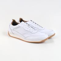 Gambar Sepatu Kulit VOLVE RAZE WHITE Running Shoes Sneakers Putih Kulit Asli - Putih, 44 dari Volve Project Kab. Bandung 2 Tokopedia