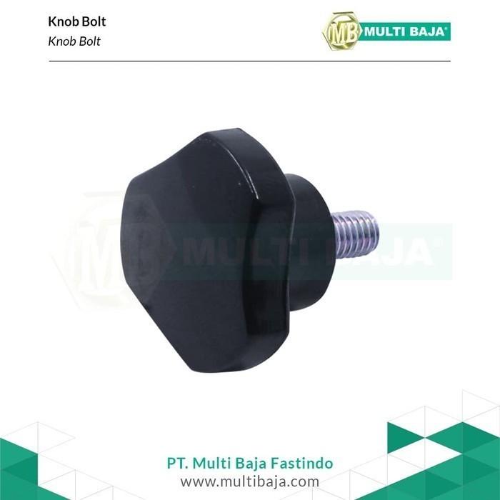 Gambar Knob Bolt Besi M6 x 25 Besi dari Multi Baja Kota Administrasi Jakarta Barat Tokopedia