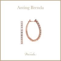 Gambar Anting Berlian Wanda - Hoop Brenda 3cm - Earrings dari Wanda House Of Jewels Kota Administrasi Jakarta Pusat 1 Tokopedia