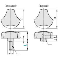 Gambar Knob Bolt Besi M6 x 25 Besi dari Multi Baja Kota Administrasi Jakarta Barat 2 Tokopedia