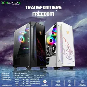 Casing Power Up Raptor Transformers Freedom + 3 Fan Case