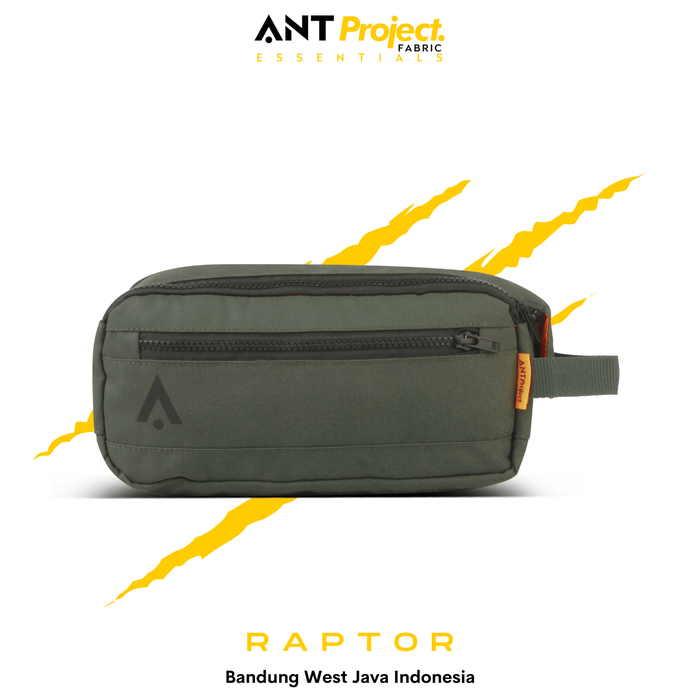 Gambar ANT PROJECT - Tas Clucth Pria RAPTOR Organizer - Olive - Doppkit dari ANT Project Kota Bandung Tokopedia