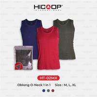 Gambar Kaos Dalam Singlet Pria Hicoop 1 Pcs Tanktop Premium Cotton HT-02MX Bahan Nyaman Adem - M, NAVY dari Hicoop Kota Administrasi Jakarta Barat 1 Tokopedia