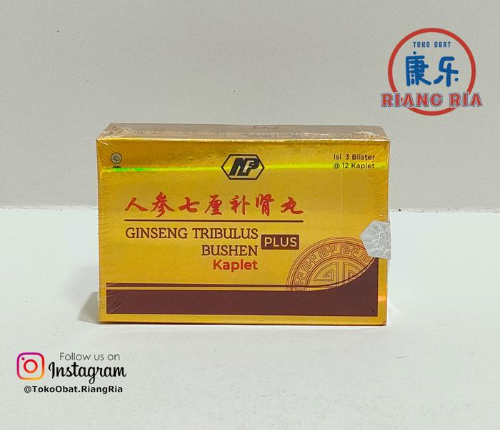 Gambar Ginseng Tribulus Plus Bushen Kaplet isi 36 kaplet dari TO Riang Ria Kota Administrasi Jakarta Utara Tokopedia