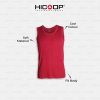 Gambar Kaos Dalam Singlet Pria Hicoop 1 Pcs Tanktop Premium Cotton HT-02MX Bahan Nyaman Adem - M, NAVY dari Hicoop Kota Administrasi Jakarta Barat 2 Tokopedia