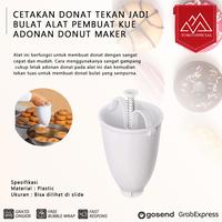 Gambar CETAKAN DONAT TEKAN JADI BULAT ALAT PEMBUAT KUE ADONAN DONUT MAKER dari Toso Mart Kota Administrasi Jakarta Pusat 1 Tokopedia