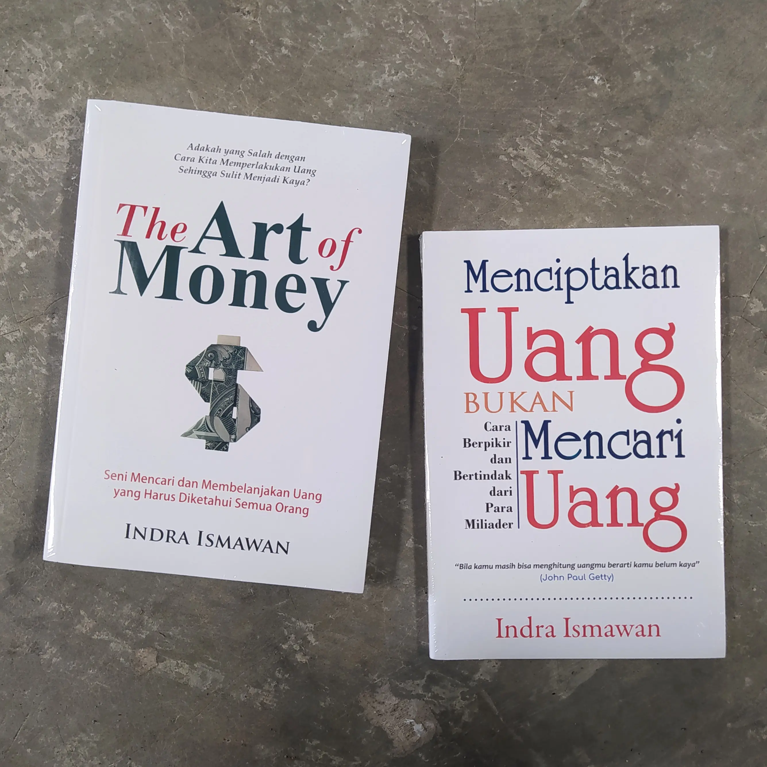 Paket Buku The Art Of Money dan Menciptakan Uang Bukan Mencari Uang