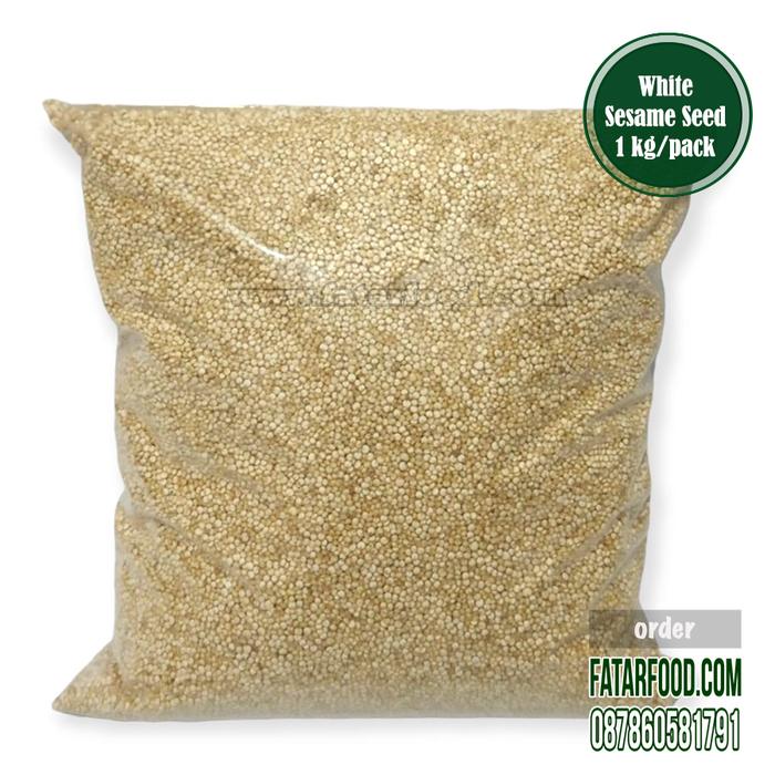 Gambar Sesame Seed / wijen putih 1 kg dari fatarfood online shop Kota Denpasar Tokopedia