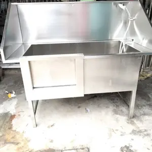 Bak Stainless Grooming Hewan - Tempat Mandi Anjing Kucing