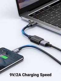 Gambar UGREEN Kabel OTG Type C to USB 3.0 Nylon braided - DONGLE 50283 dari Edgecom Kota Administrasi Jakarta Pusat 5 Tokopedia