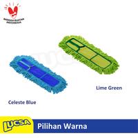 Gambar Pel Lebar 45cm Refill Pel Sapu Lantai Lobby Dust Mop Lucsa LM-1509 - Biru Muda dari TCHOME TOKOPEDIA Kota Administrasi Jakarta Utara 3 Tokopedia