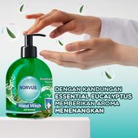Gambar Sabun Cuci Tangan Essential Eucalyptus Refill 3x 410ml - NORVUS dari Norvus Indonesia Kota Administrasi Jakarta Barat 4 Tokopedia