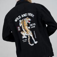 Gambar Houseofcuff Jaket Jeans Denim Hitam Tebal Wanita Unisex Tokyo - M dari House of Cuff Kota Administrasi Jakarta Barat 2 Tokopedia