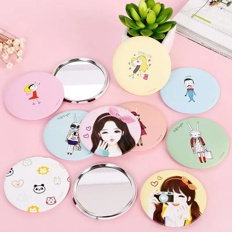 Cermin kaca mini bulat lucu bingitzzz 2