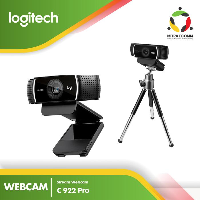 Gambar Logitech C922 HD Pro Stream Webcam dari Mitra Ecomm Kota Administrasi Jakarta Pusat Tokopedia