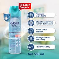 Gambar NORVUS Disinfektan Spray & Pengharum Ruangan 6x 550ml -Ocean Green Tea dari Norvus Indonesia Kota Administrasi Jakarta Barat 2 Tokopedia